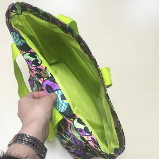 Cross-border Zw Dance Bag Storage Receiving Bag Shoulder Yoga Clothes Towel Handbag Waterproof Large Mom